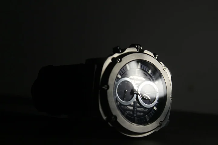 Gros plan sur le cadran d’une montre