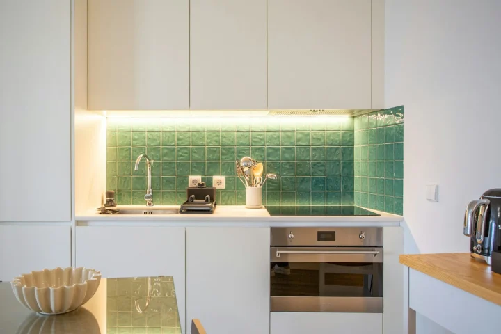 Cuisine équipée d’un logement